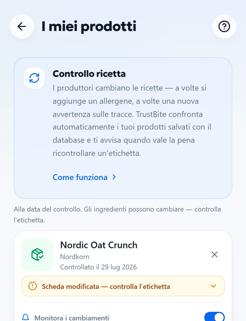 Il watchdog — Controllo settimanale